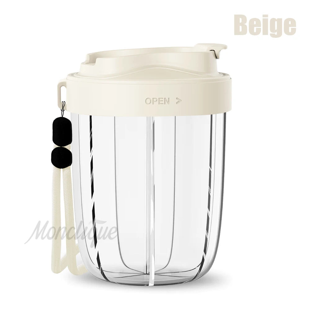 7-Grid Large Pill Organizer – Travel Supplement & Vitamin Storage Case with Straw Containers