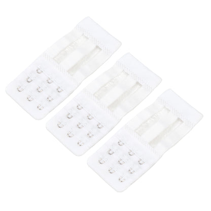 3PCS Ladies Bra Extender Set – 3-Hook Soft Nylon Strap Extension for Women’s Intimates & Bra Accessories