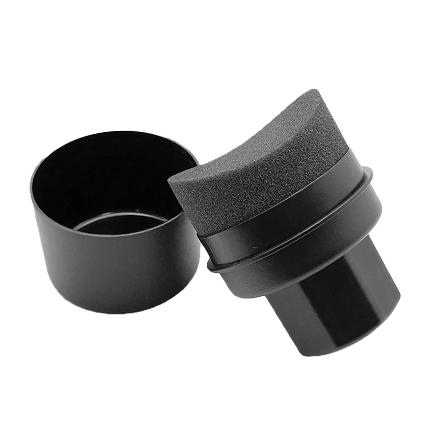Car Tire Waxing Sponge – Curved Applicator Pad with Lid, Easy Waxing & Tire Cleaning Tool, Detailing Brush