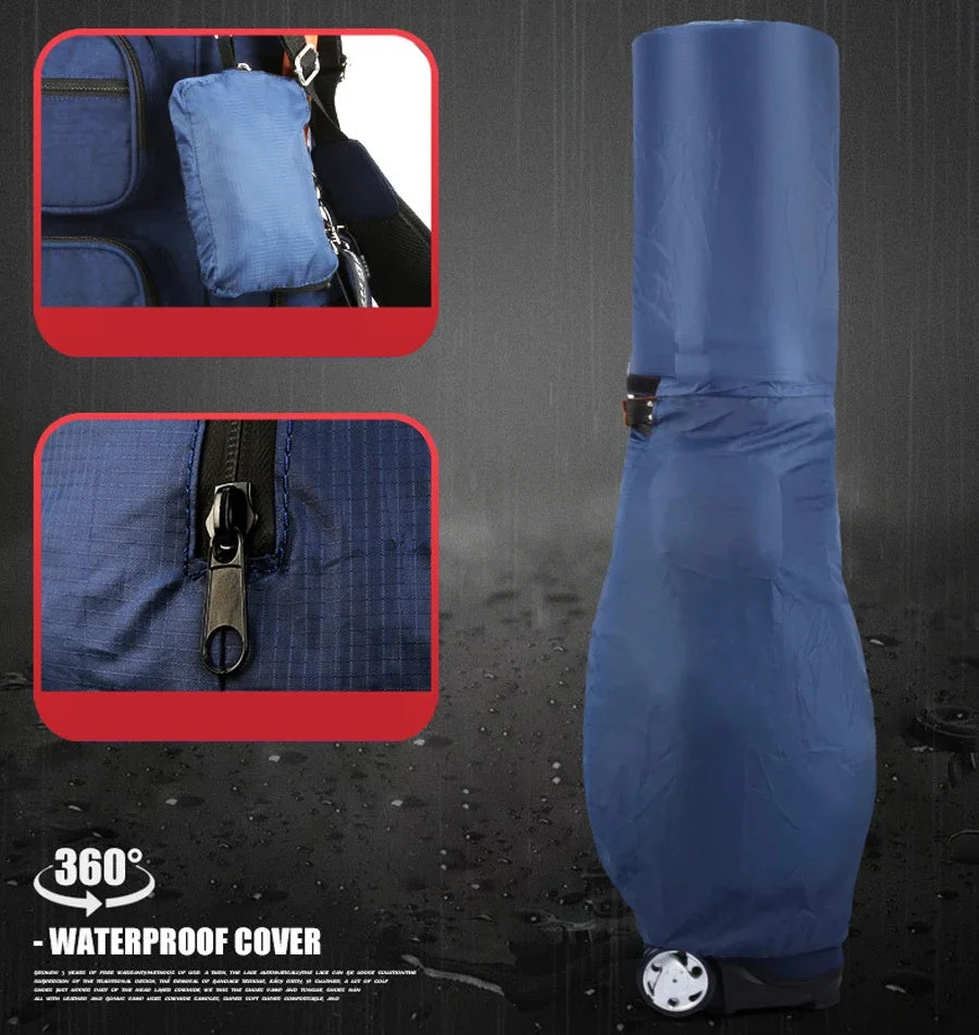 PGM Multi-Functional Golf Tug Ball Bag — Password Lock Checked Aviation Thermostatic Golf Bag QB038