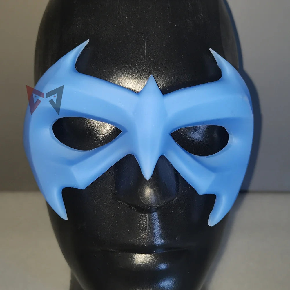 Handmade Nightwing Cosplay Eye Patch Mask – Blue Halloween & Christmas ...