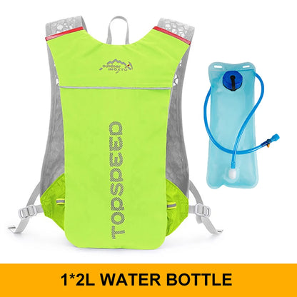 5L Ultralight Outdoor Trail Running Backpack — Hydration Vest with 500ML Water Bottle for Men