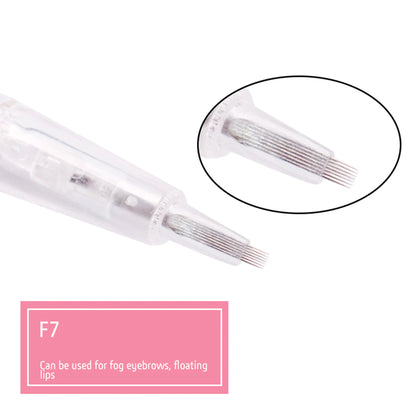 50/100PCS Disposable Sterilized 0.3mm Bayonet Cartridge Needles - Microblading & PMU Tattoo Needles
