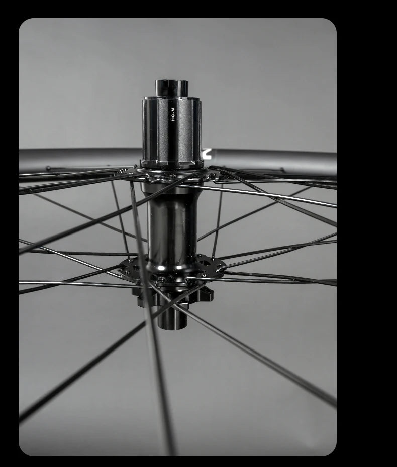 KORE MTB Carbon Wheelset – 27.5/29in Enduro & Downhill with 36T Ratchet HG Hub, BOOST, 28H, 30–36mm Width