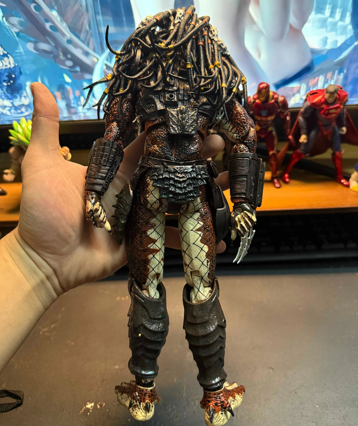 Avp Ravanger HC Collectible Predator Series — Articulated Scar & Ravager Action Fig ...