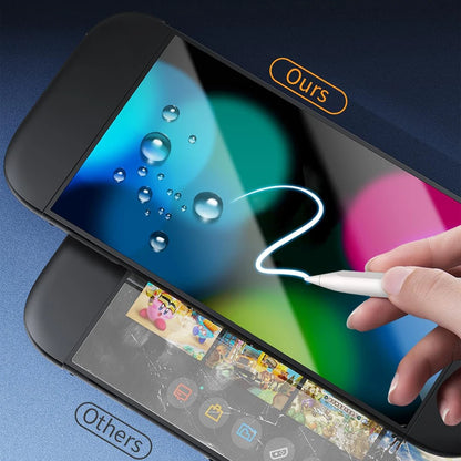 1-4PCS Tempered Glass Screen Protector for Nintendo Switch / Switch OLED / Switch 2 – Anti-Scratch with Auto-Alignment Frame