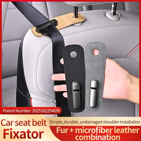 Car Seat Belt Limiter Extension – Adjustable Anti-Pinch Safety Device for Pregnant Women & Children