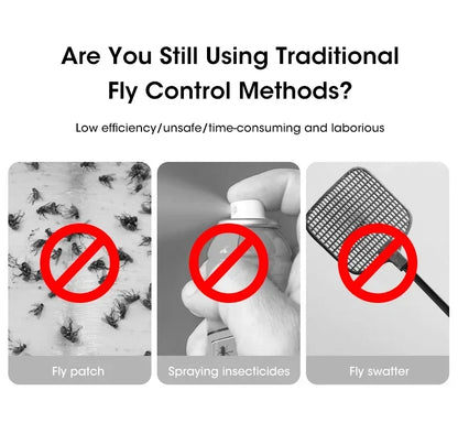 USB Electric Fly Trap — Automatic Insect Catcher & Pest Control Device for Flies