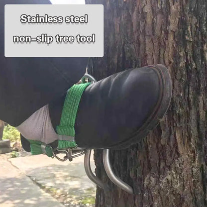 Tree Climbing Spikes – 304 Steel Climbing Shoes for Hunting, Observation, and Fruit Picking, Easy to Use