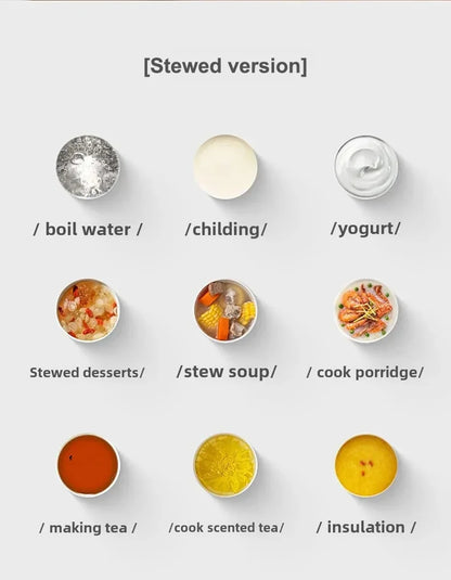 650ml Portable Electric Kettle — Travel Water Boiler with Temperature Control, LED Display Smart Teapot