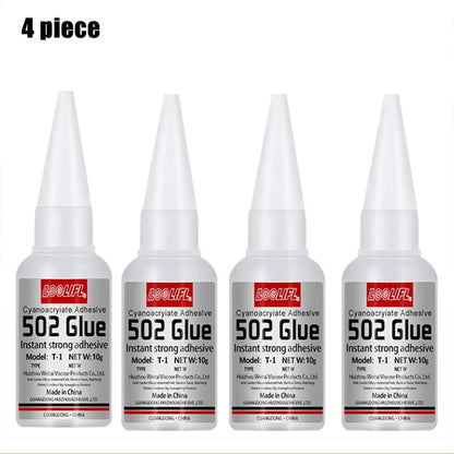 High Quality 502 Super Glue – Fast-Bonding Universal Adhesive for Toys, Crafts, Shoes, Paper, Wood & Plastic | Factory Direct Sale