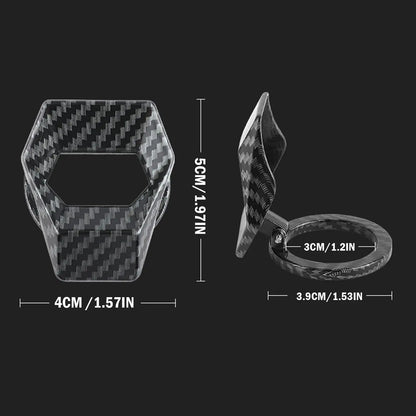 Car Engine Start Stop Switch Button Cover - Anti-Scratch Ignition Protection - Decorative Auto Accessories for Interior Car-Styling