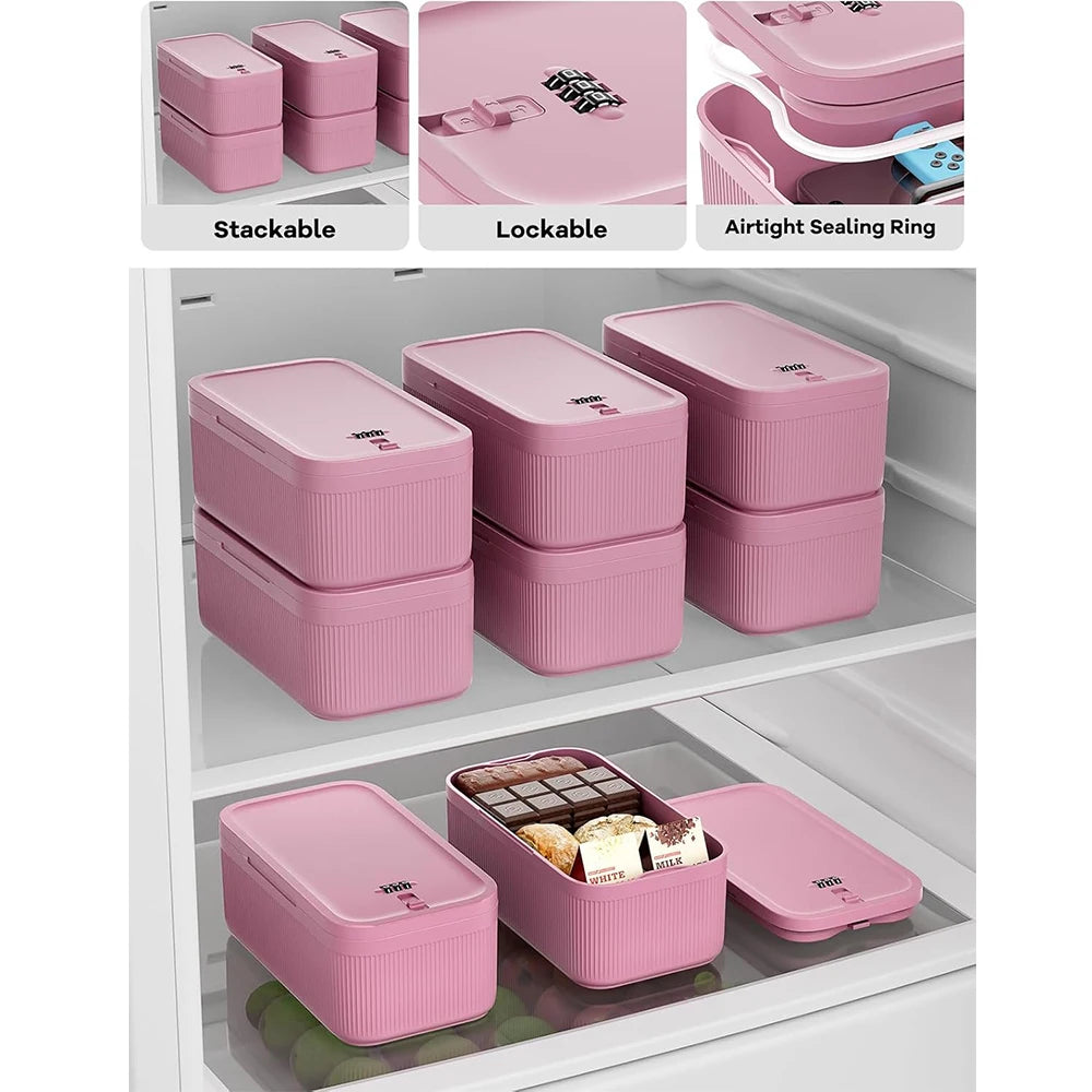 Lock Box with Locker – Secure Storage Safe for Office, School, Home, M ...