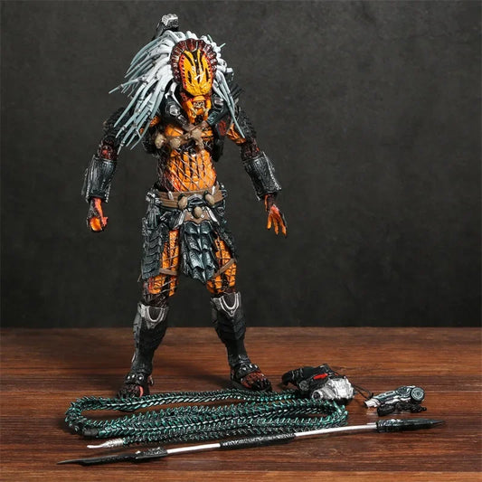 NECA Predator Clan Leader 7-Inch Action Figure with Accessories – Collectible Model Toy