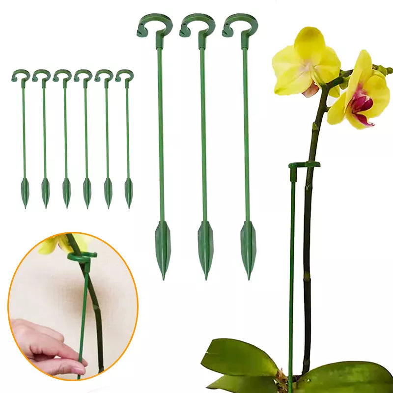 Plastic Plant Supports: Flower Stand & Reusable Protection Fixing Tool - Gardening Supplies for Vegetable Holder Bracket - 2/5/10pcs