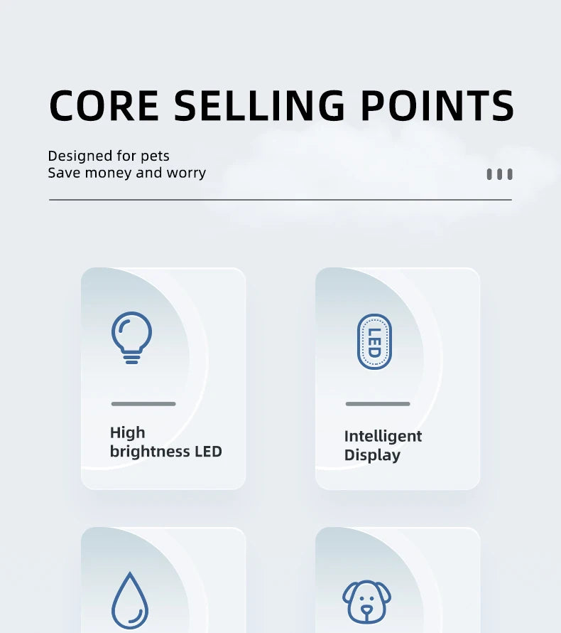 Type-C Dog Paw Trimmer - Waterproof Pet Hair Clippers with LED Light & Display, 18mm Wide Blade Grooming Tool