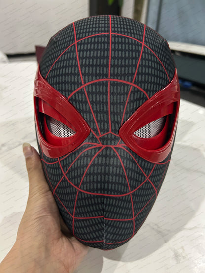 Mascara Spiderman Headgear Mask – 1:1 Elastic Cosplay Mask with Moving Eyes, Spider-Man Toy for Adults and Kids Gift