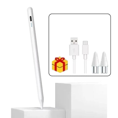 Universal Stylus Pen for Tablet – Touch Pen Compatible with iPad, Huawei, Lenovo, Samsung, Xiaomi, Redmi, Honor, Oppo, Vivo – Includes Protective Box