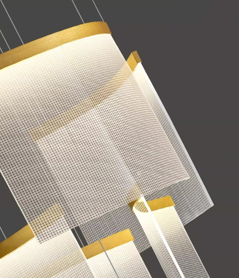 Modern LED Ceiling Pendant Lamp – Decorative Indoor Lighting Chandelier for Bedroom & Dining Room