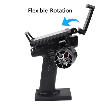 Aluminum Protector Frame Bracket with Phone Mount Holder for Flysky Noble NB4 Pro, NB4 Lite, NB4+ Radio Transmitter   2/2