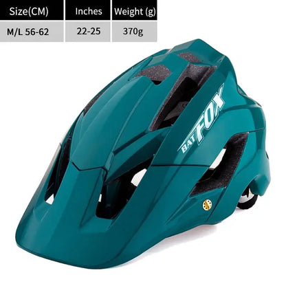 BATFOX Ultralight Bike Helmet – Molded Mountain & Road Helmet for Men, DH AM Cycling Equipment, Casco Ciclismo Bicicleta