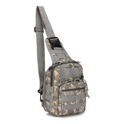 Outdoor Military Tactical Sling Chest Bag - Crossbody Shoulder Bag for Hiking & Camping, Men's & Women's Sport Travel Gear