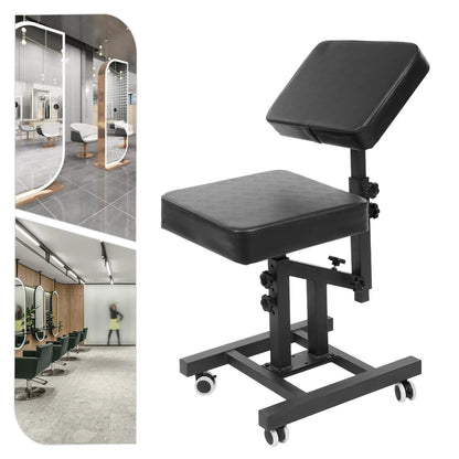 Multifunctional Tattoo Chair with Adjustable Armrest – Hair & Tattoo Artist Chair with Foot Pads