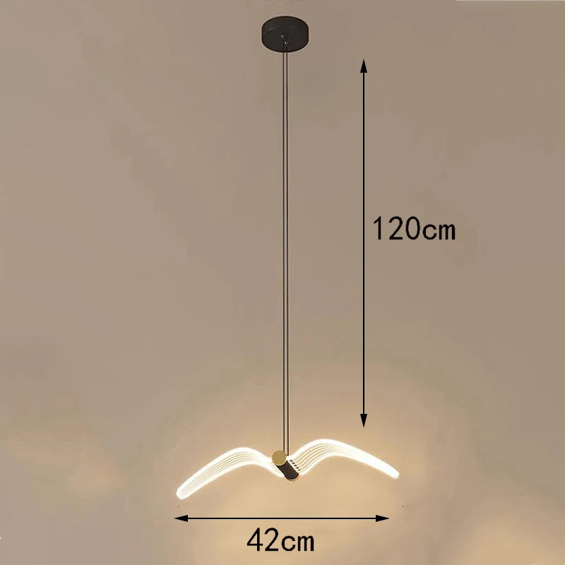 Modern LED Pendant Light – Home Decor Chandeliers for Living Room & Dining Room Indoor Hanging Lighting