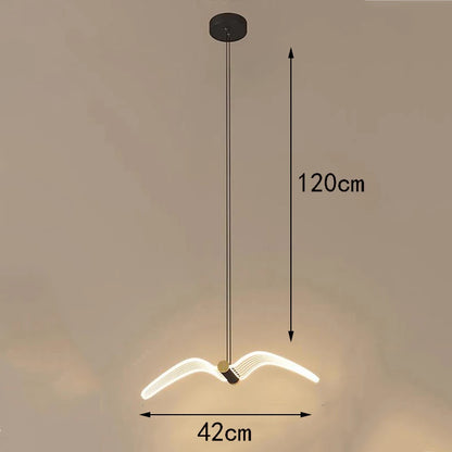 Modern LED Pendant Light – Home Decor Chandeliers for Living Room & Dining Room Indoor Hanging Lighting