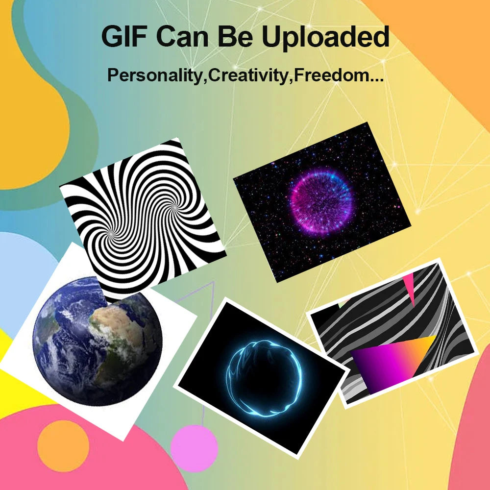 DIY Nixie Tube Clock Smart WiFi Cyberpunk Style Digital Glow Table Clock with Auto Time Update & Visual Display