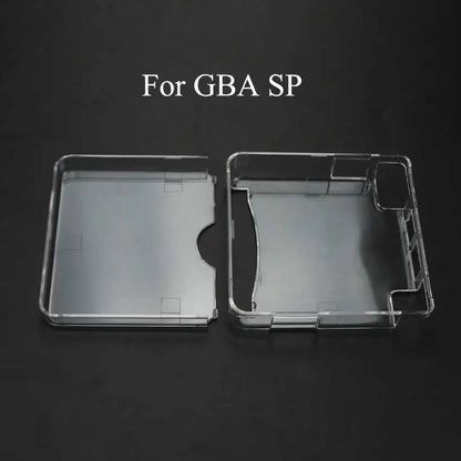 YuXi Clear Plastic Crystal Case — Hard Shell Protective Cover for NDSL, NDSi, New 3DS XL & GBA SP Game Console