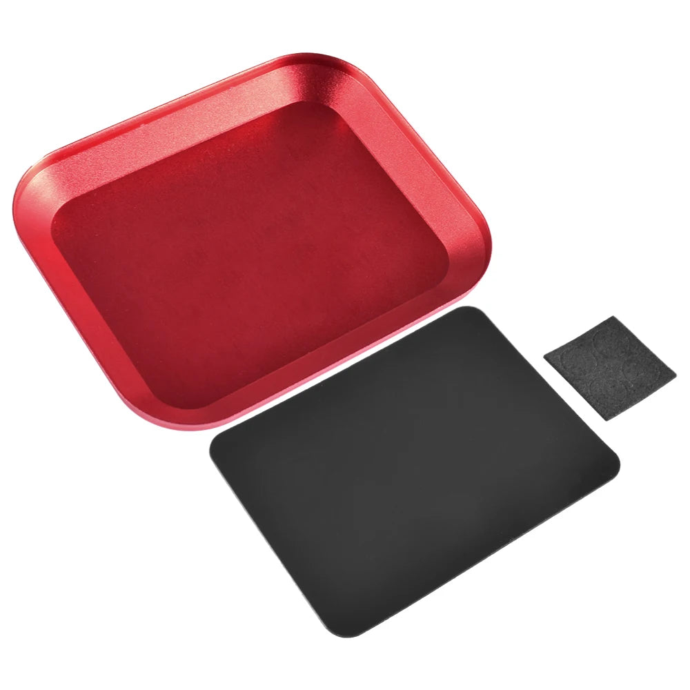 9IMOD RC Screw Tray – Magnetic Aluminum Alloy Storage Plate for RC Airplane, Car, Boat Repair Tools