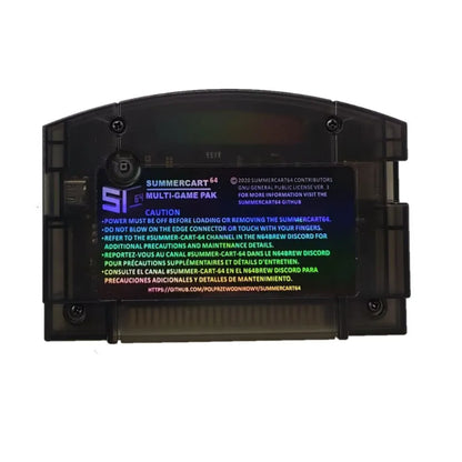 SC64 Flash Cart SummerCart64 — Open Source 64 Video Game Console Modular Chip Game Card