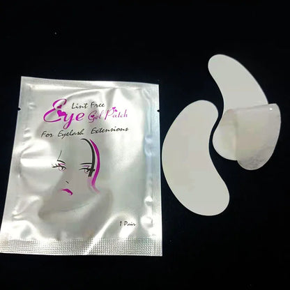 50PCS Hydrogel Eyelash Patches – Moisturizing Eye Pads for Grafting & Isolation