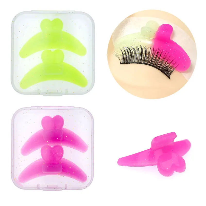 Silicone Eyelash Lift Pads – 3D Lash Perm Rods Curler Makeup Tool