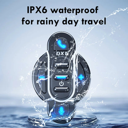 Universal Smart Bluetooth 5.4 Remote Control - Waterproof Wireless Media Controller for Motorcycle Helmet & Bike Handlebar
