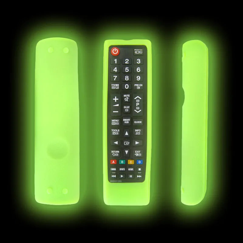 1 Piece Waterproof Silicone Protective Case for Samsung BN59 AA59 Series Smart TV Remote: Washable and Dustproof