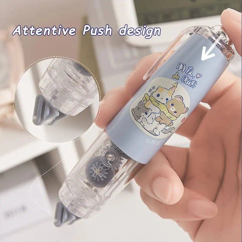 Cartoon Style Dot Glue: Press-On Office & Student Stationery - Multifunctional Scotch Tape for Study & Exam Supplies