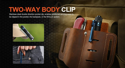 ACEBEAM Pokelit AA EDC Flashlight - 1000 Lumens, CRI90, USB-C Rechargeable, IP68 Waterproof Small Pocket LED for Everyday Carry