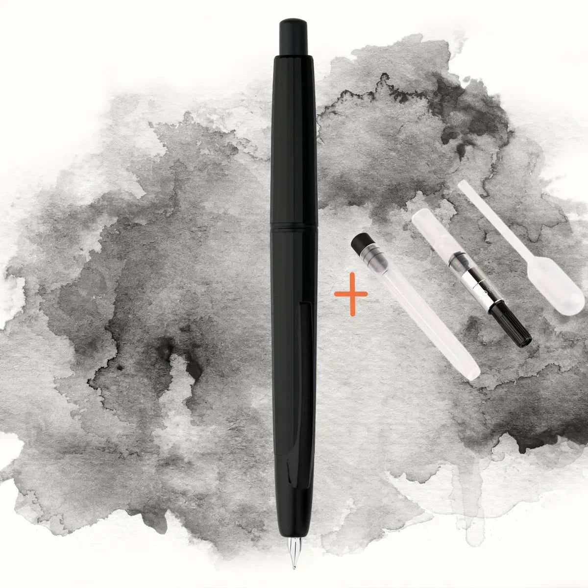MAJOHN A2 Press Fountain Pen - Retractable EF Nib 0.4mm Resin Ink Pen with Converter, Lighter than A1, Perfect for Writing and Christmas Gift