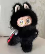 Premium Labubu Zimomo Angel Doll Clothes Set  — 17cm Mokoko Vinyl Pendant Plush & Clothes Set (Fits Labubu 1st & 2nd Gen) — Birthday Gift