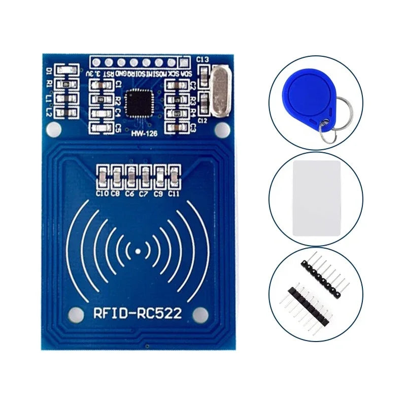 1-10PCS MFRC-522 RFID Module – RC522 Antenna IC Wireless Reader Writer for Arduino, SPI IC Card Proximity Module