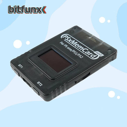 Bitfunx PSxMemCard Gen2 – SD2PSXTD Save Storage for PS1 & PS2 Games, Compatible with PlayStation Consoles