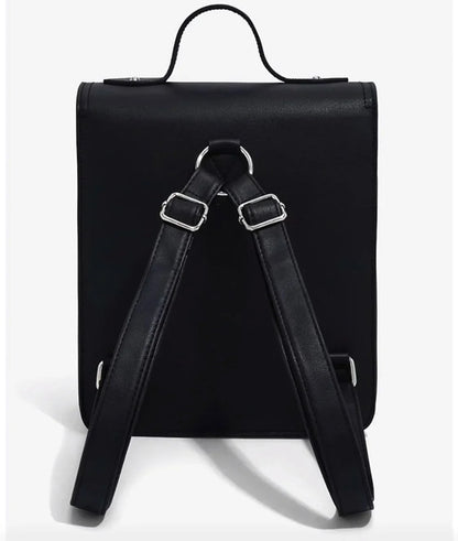 Wednesday Addams Backpack — Schoolgirl Nevermore College Cosplay Messenger Bag for Kids & Fans Gift