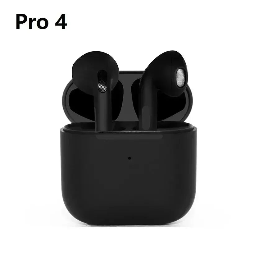 Pro 4 TWS Wireless Earbuds – Bluetooth 5.0 Waterproof Headphones with Mic for iOS, Android, PC & Gaming