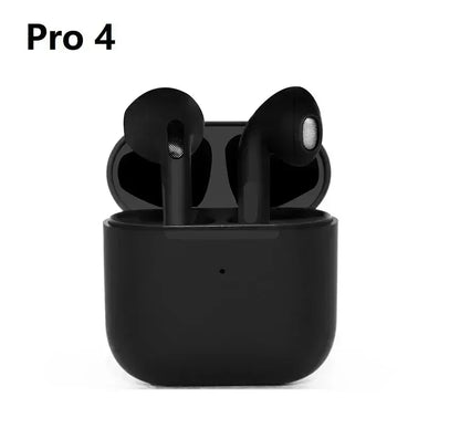 Pro 4 TWS Wireless Earbuds – Bluetooth 5.0 Waterproof Headphones with Mic for iOS, Android, PC & Gaming