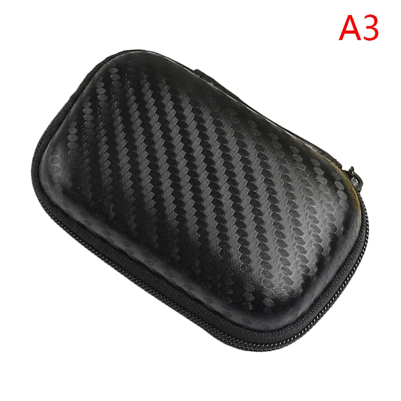 Hard EVA Portable SpO2 Finger Pulse Oximeter Carrying Case – Zipper Storage Bag for Earphones, Data Cable, and Travel