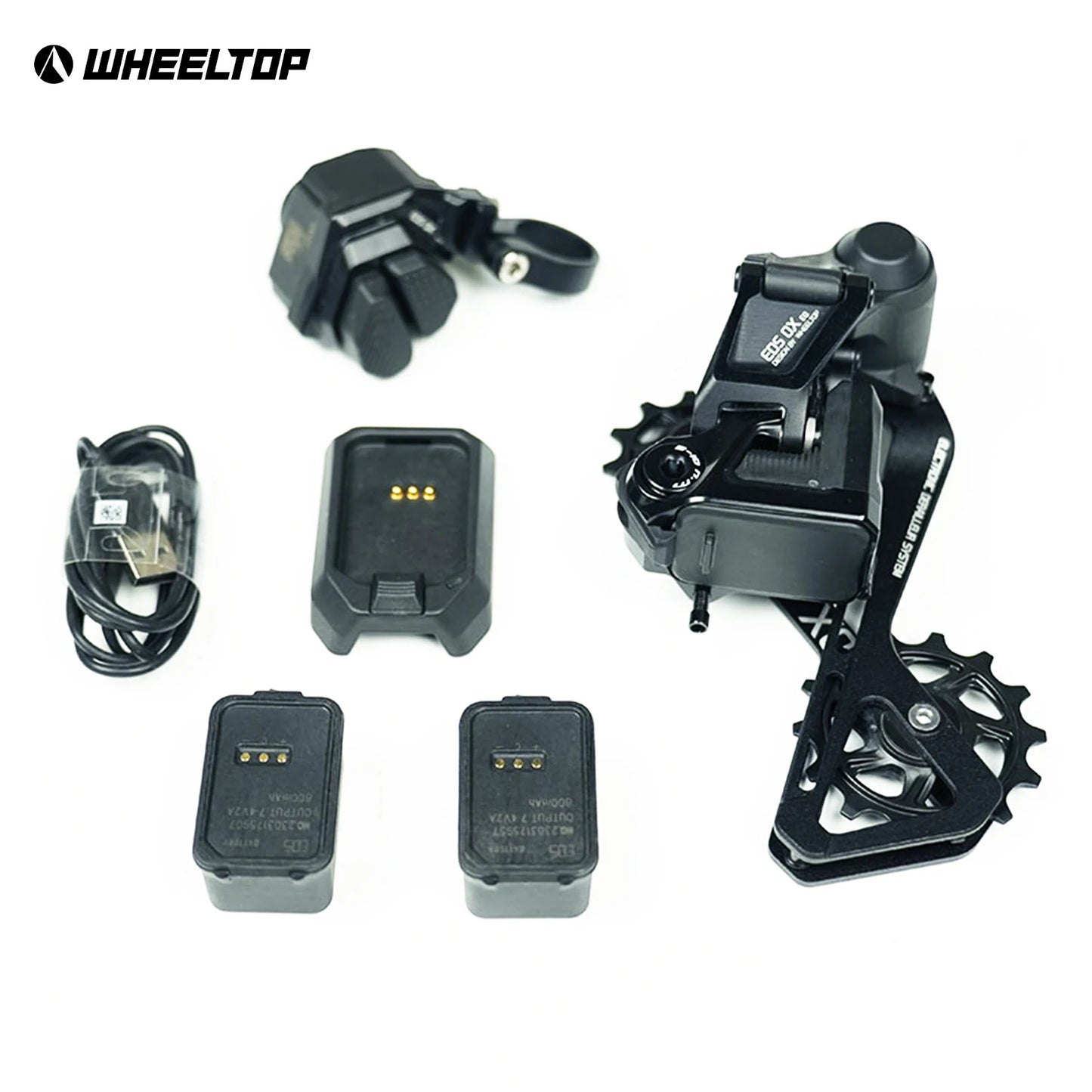 2025 Wheel Peak EDS OX YQ Mountain Bike Kit – Wireless Electronic Transmission, 7-13 Speed, Gear Lever & Rear Derailleur
