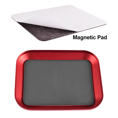 9IMOD RC Screw Tray – Magnetic Aluminum Alloy Storage Plate for RC Airplane, Car, Boat Repair Tools