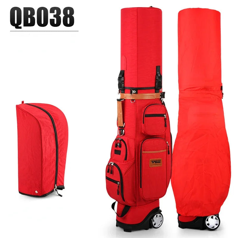 PGM Multi-Functional Golf Tug Ball Bag — Password Lock Checked Aviation Thermostatic Golf Bag QB038